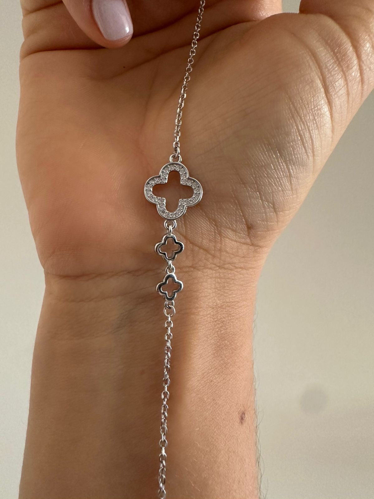 Pulsera de plata Beauty