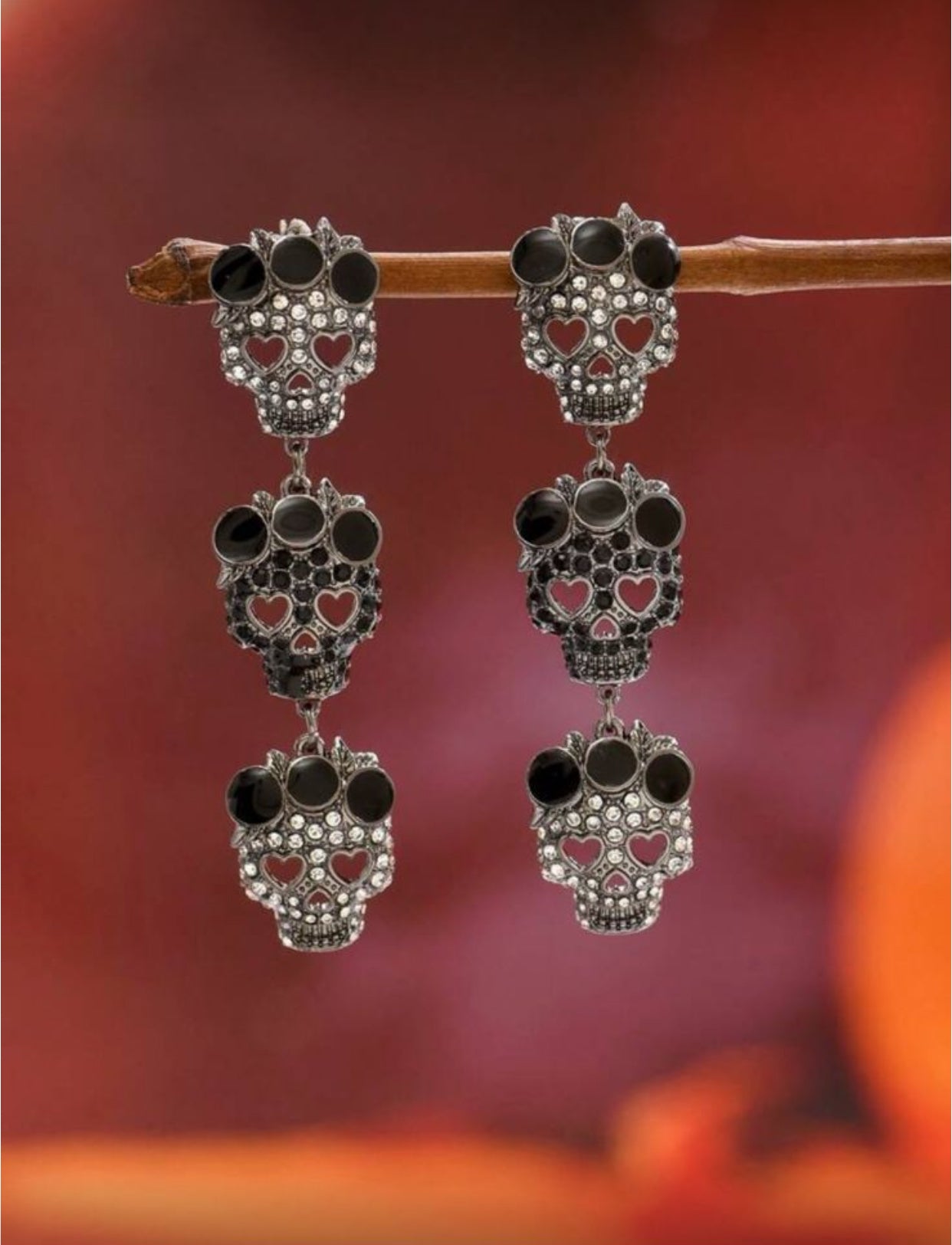 Aretes Catrinas