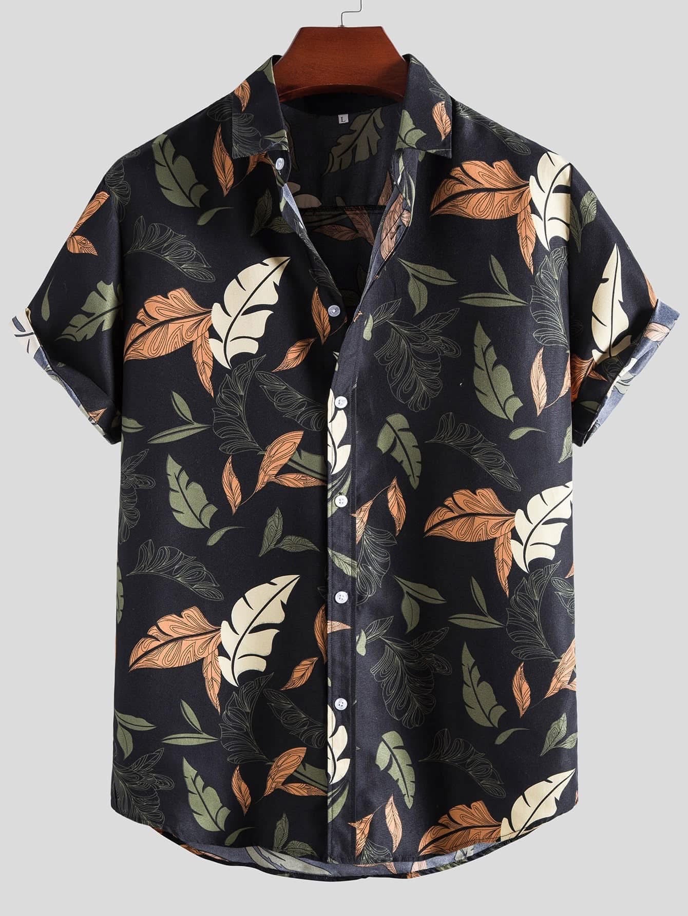 Camisa Hojas