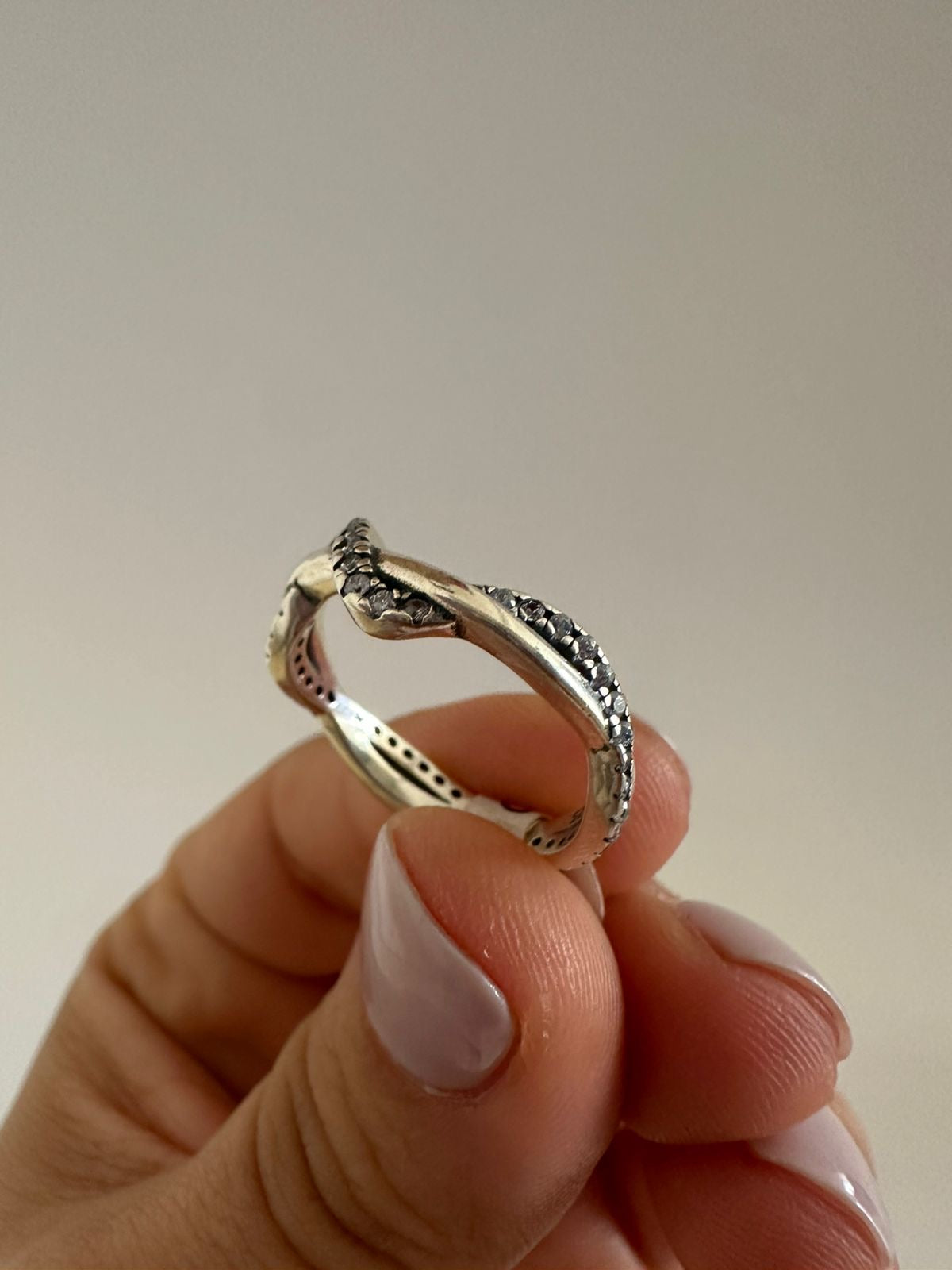 Anillo de plata Roots