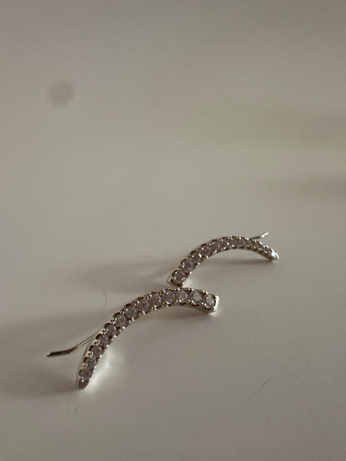 Aretes de plata Glam