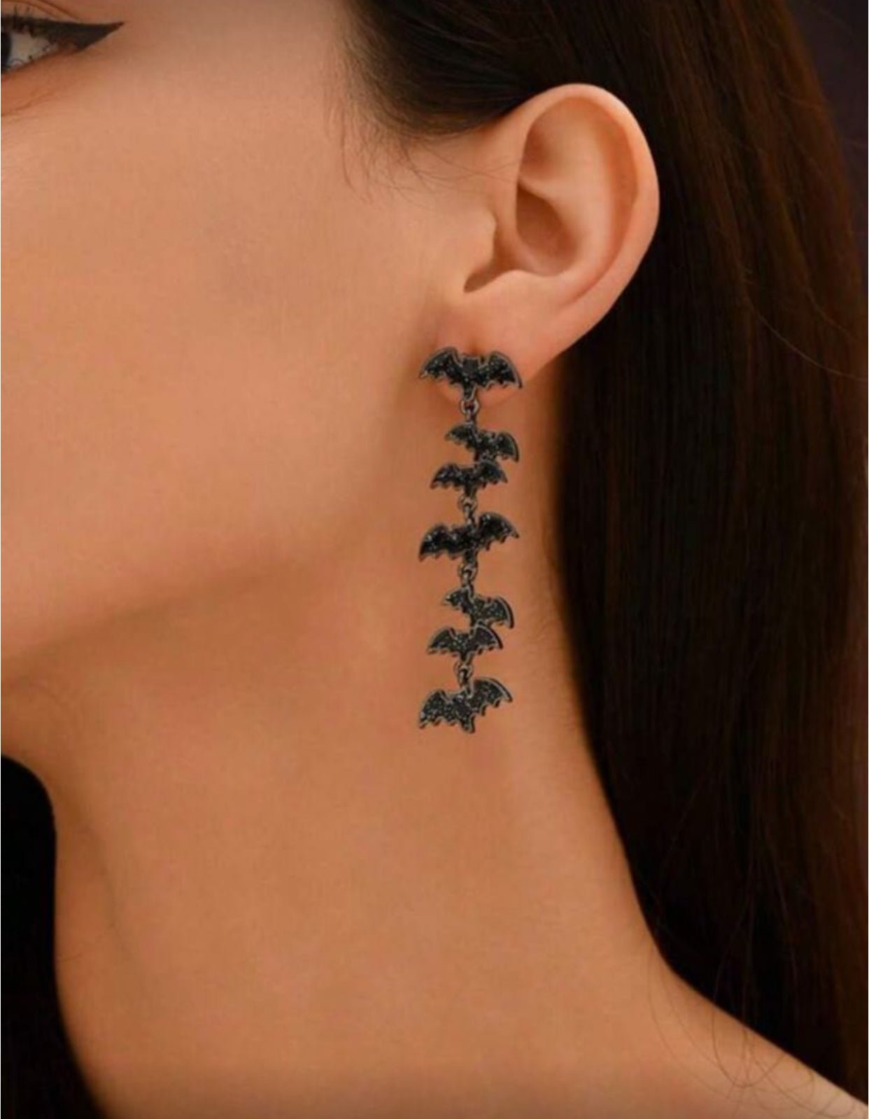 Par de aretes Murciélagos