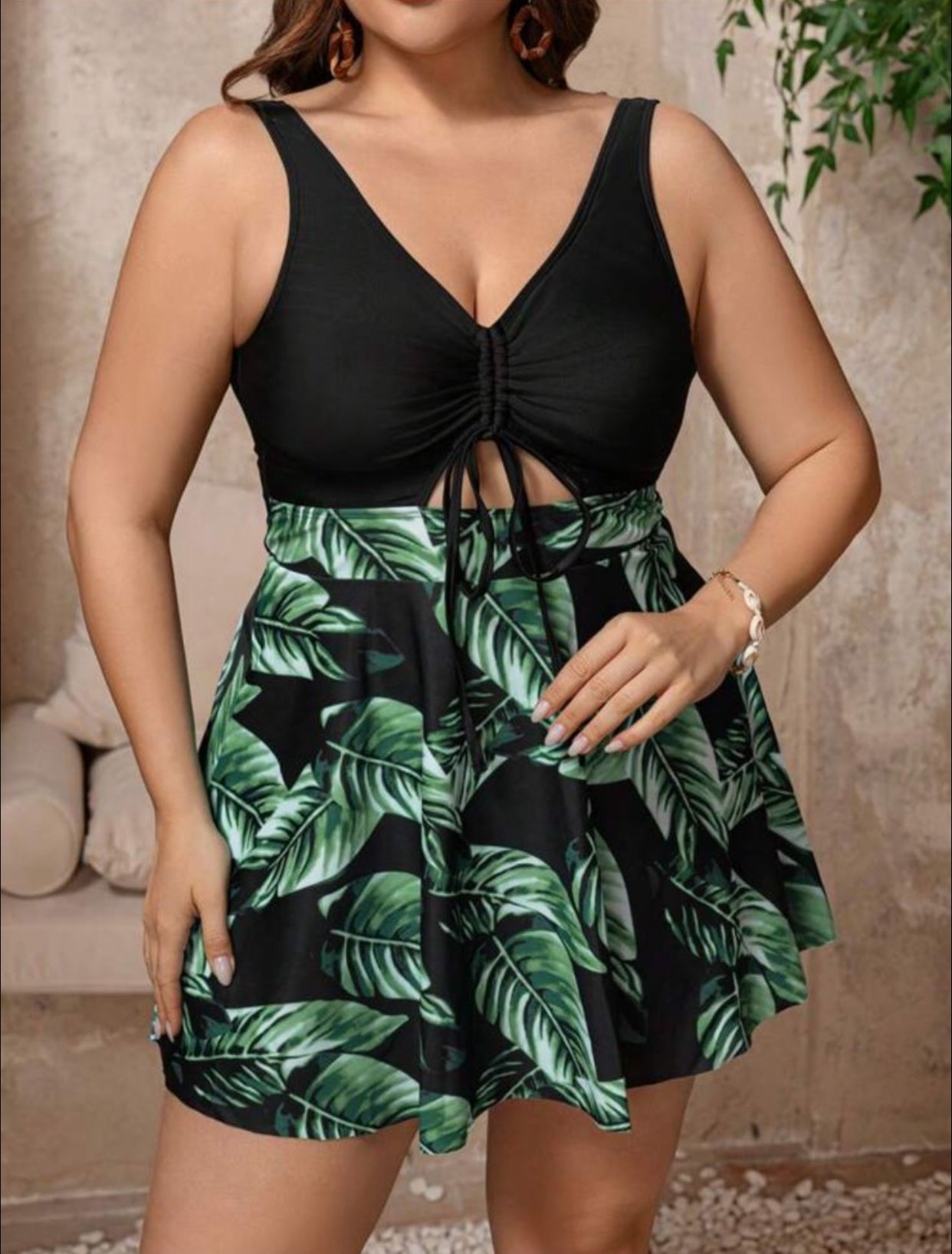 Traje de baño Jungle Curvy