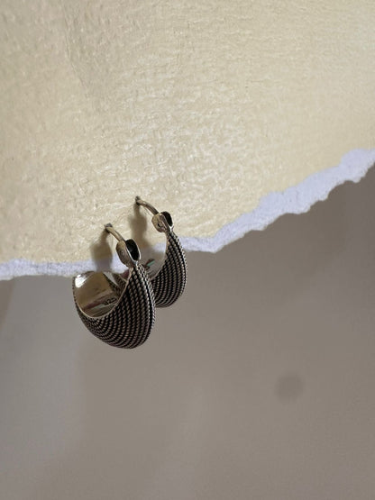 Argollas de Plata Vintage