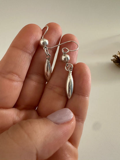 Aretes de plata Luces