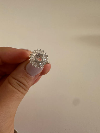 Anillo de plata 15 años