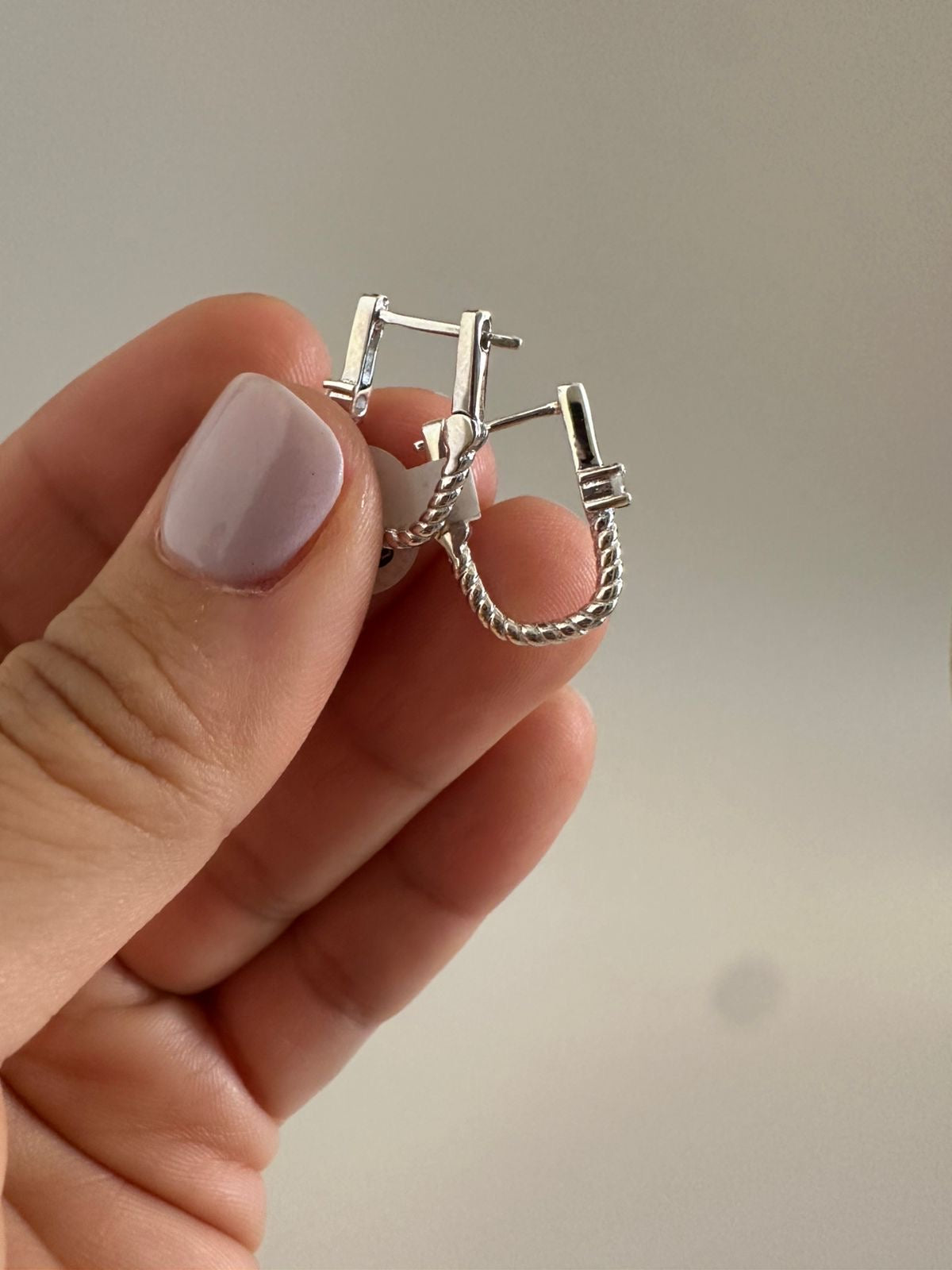 Aretes de Plata Belle