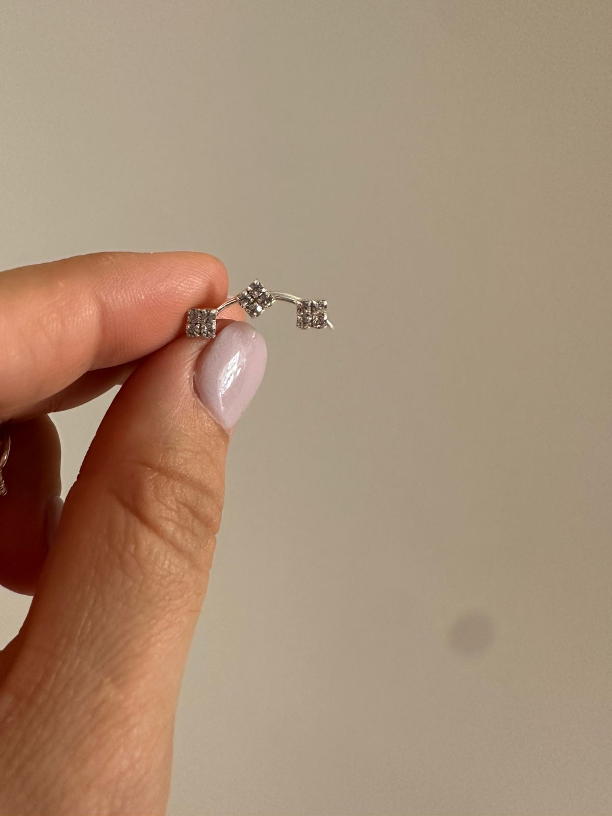 Aretes de plata Constelación