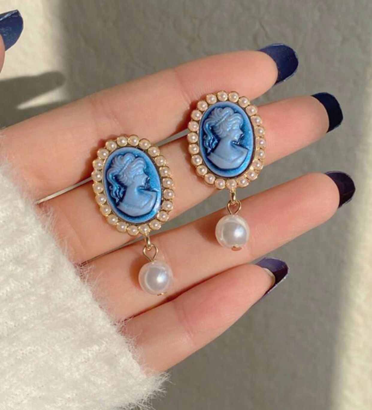 Aretes Lady Blue