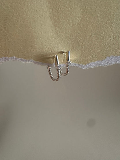 Aretes de Plata Belle