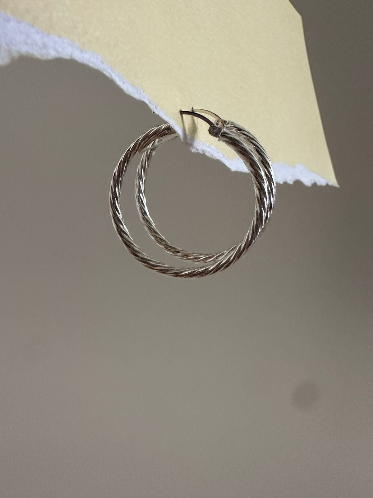 Argollas de Plata Lazo