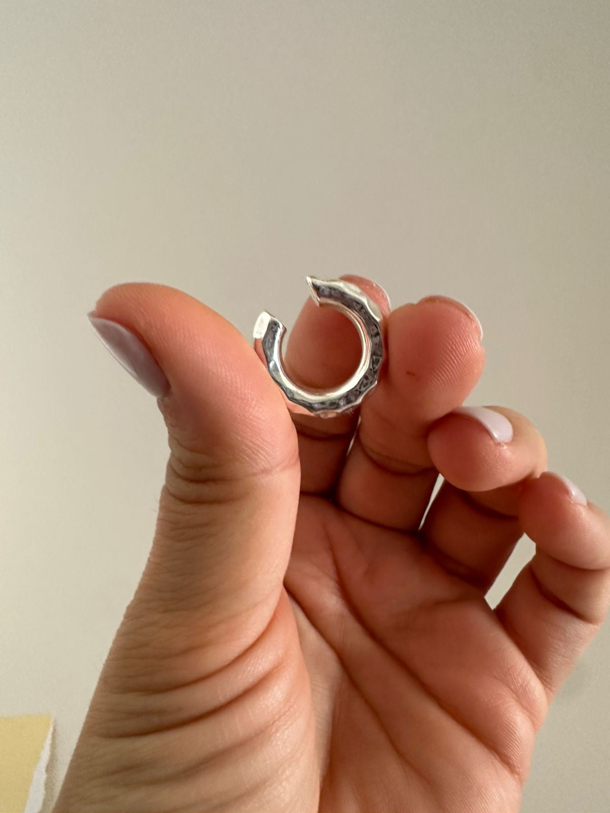 Earcuff de plata Alaya