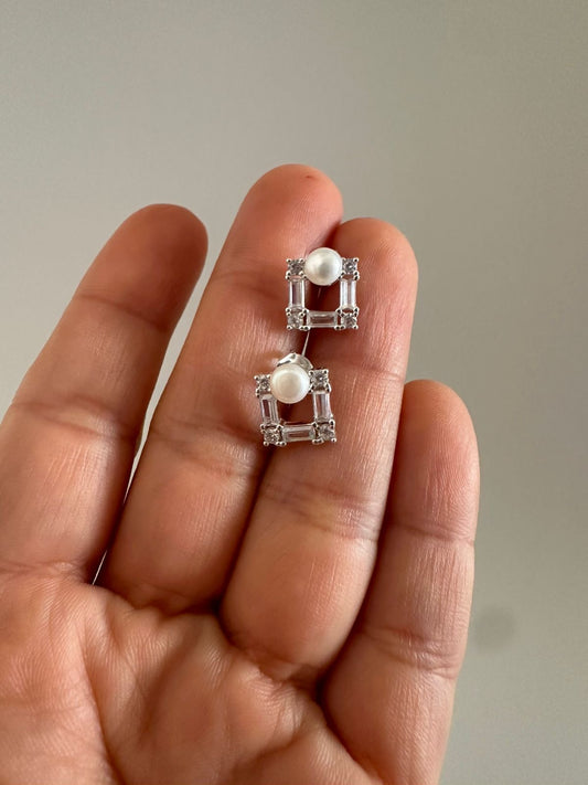 Aretes de plata Square