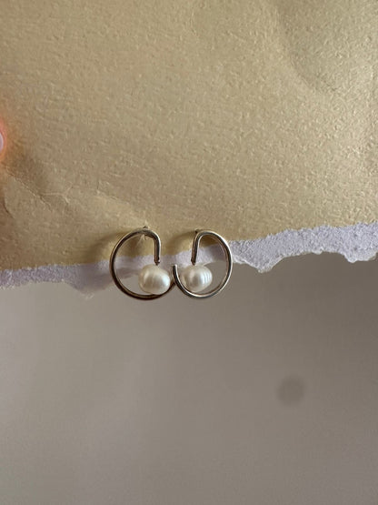 Aretes de plata Madame