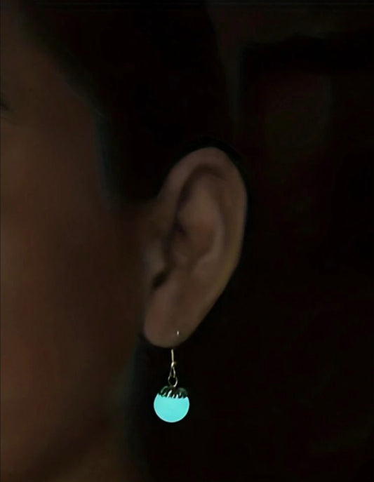 Aretes bola de luz