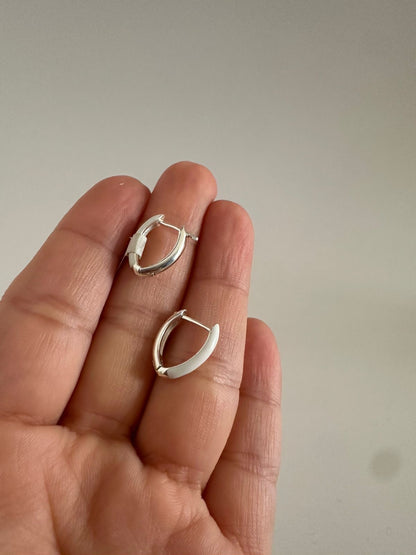 Aretes de plata Ela