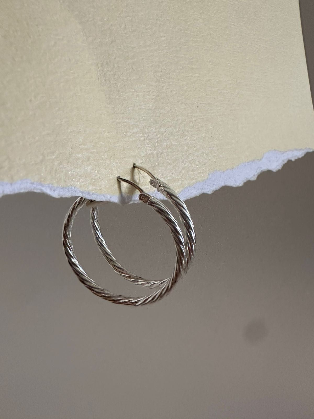 Argollas de Plata Lazo