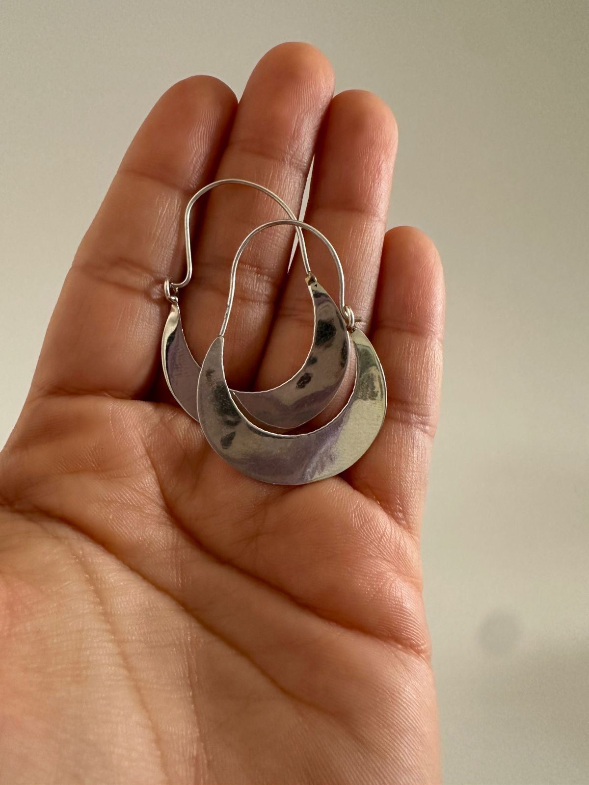 Aretes de plata Gitana