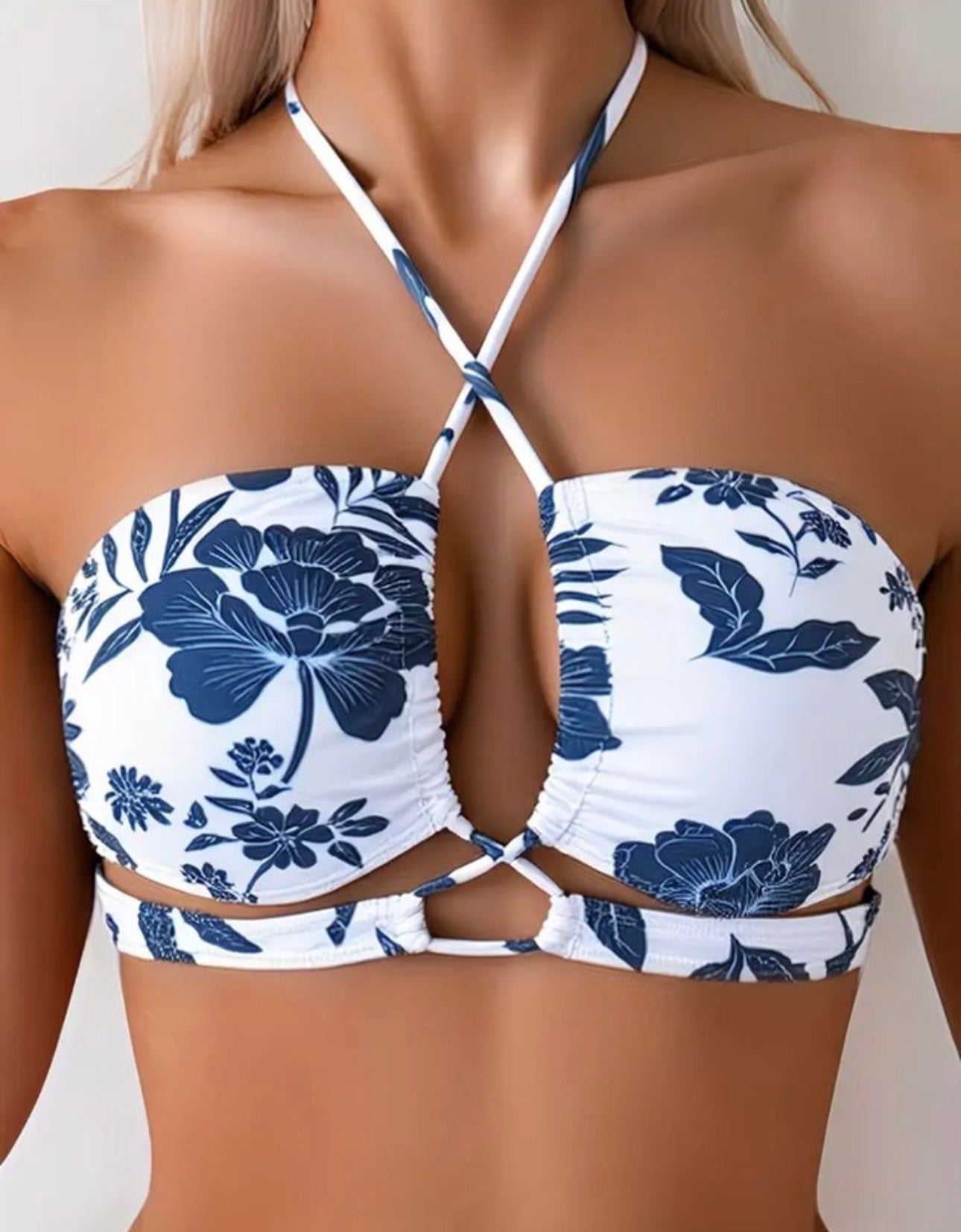 Traje de baño flowers