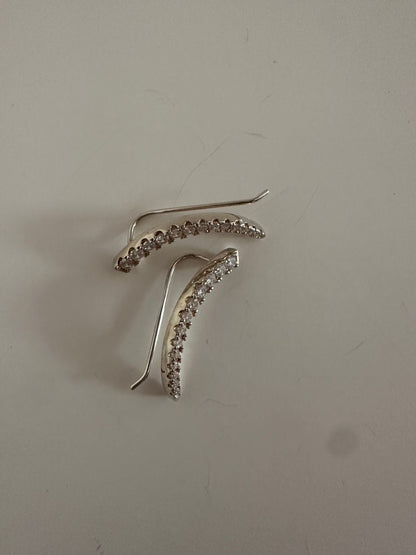 Aretes de plata Glam