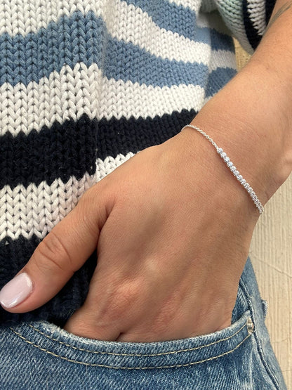 Pulsera de plata princess