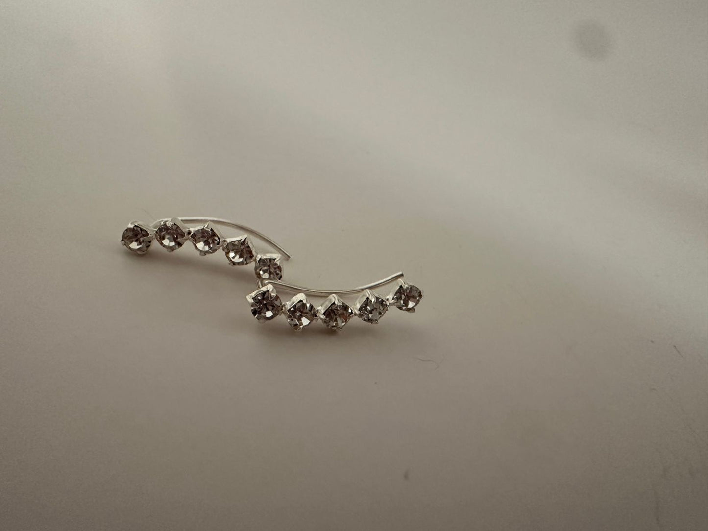 Aretes de plata Bright