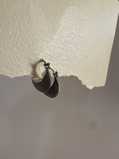 Argollas de Plata Vintage