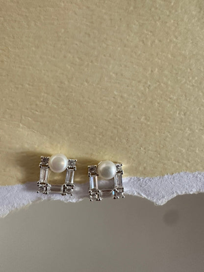 Aretes de plata Square