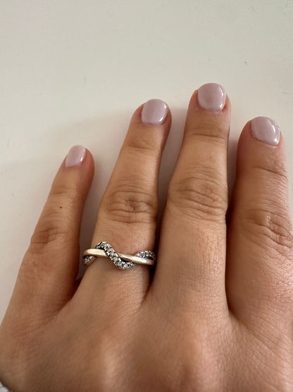 Anillo de plata Roots