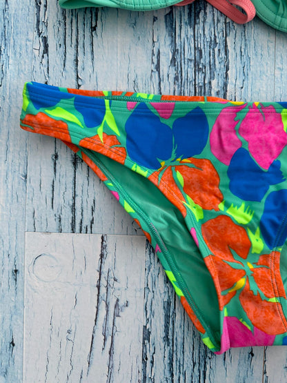 Bikini Menta y Flores