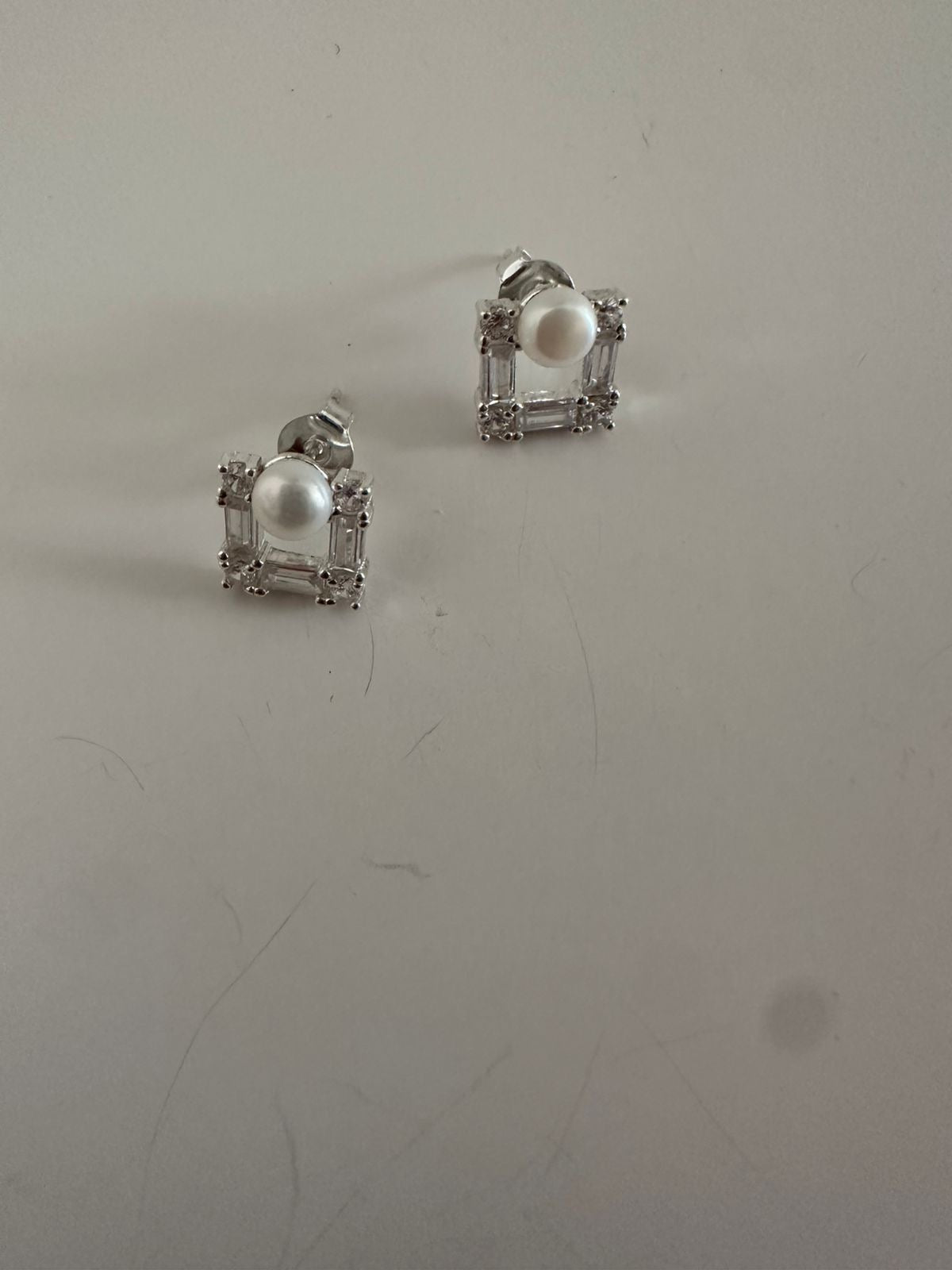 Aretes de plata Square