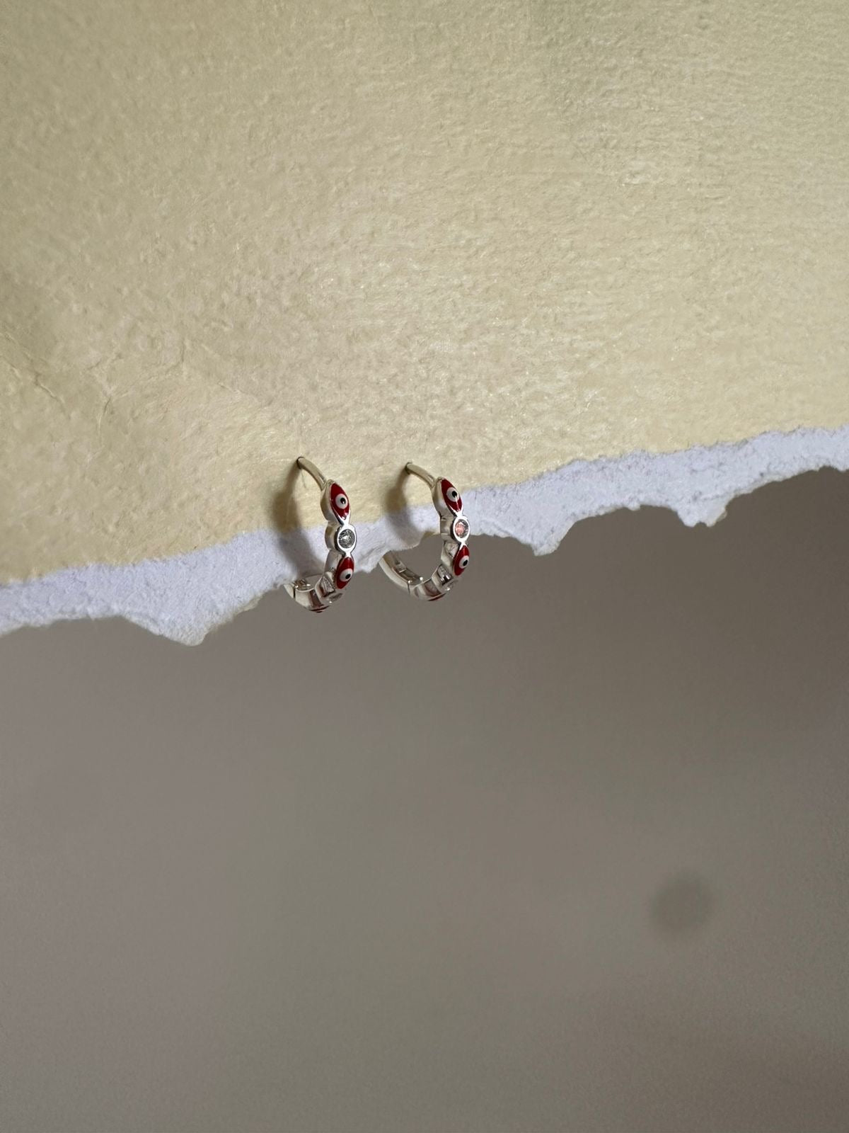 Aretes de plata Eyes