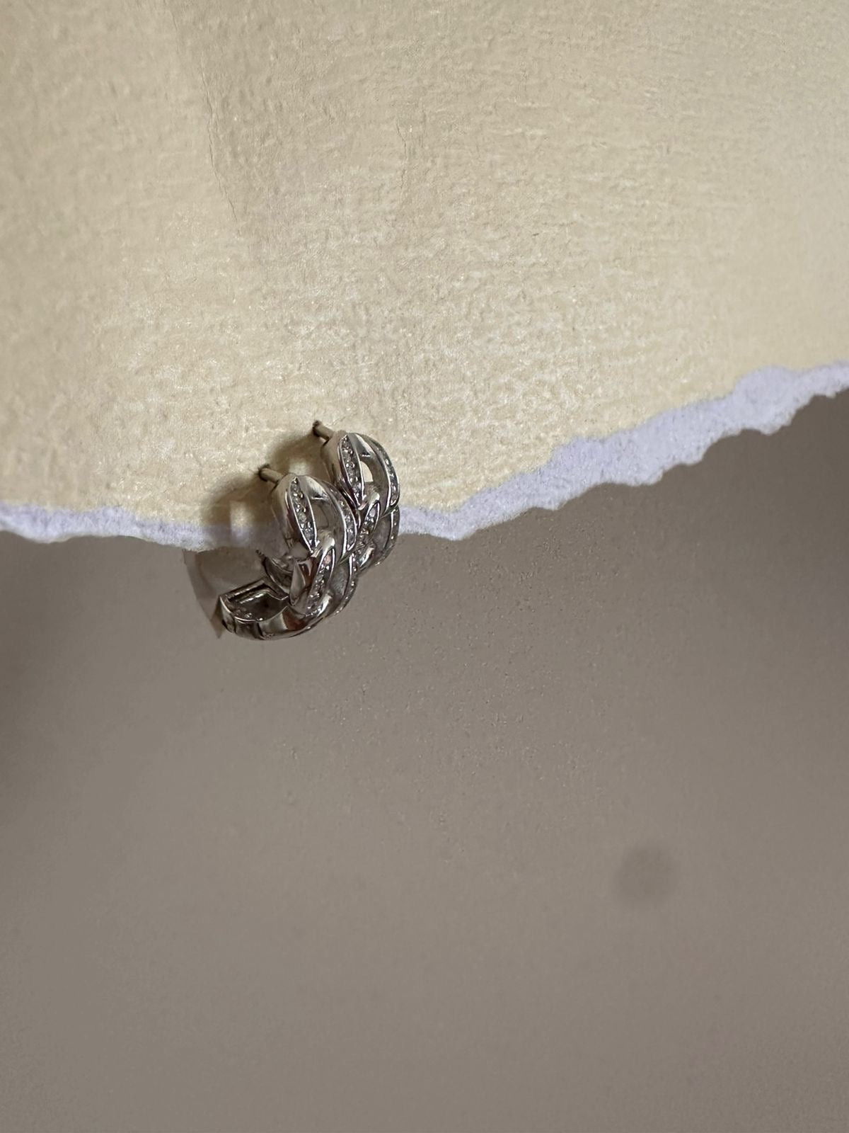 Argollas de Plata Eslabones