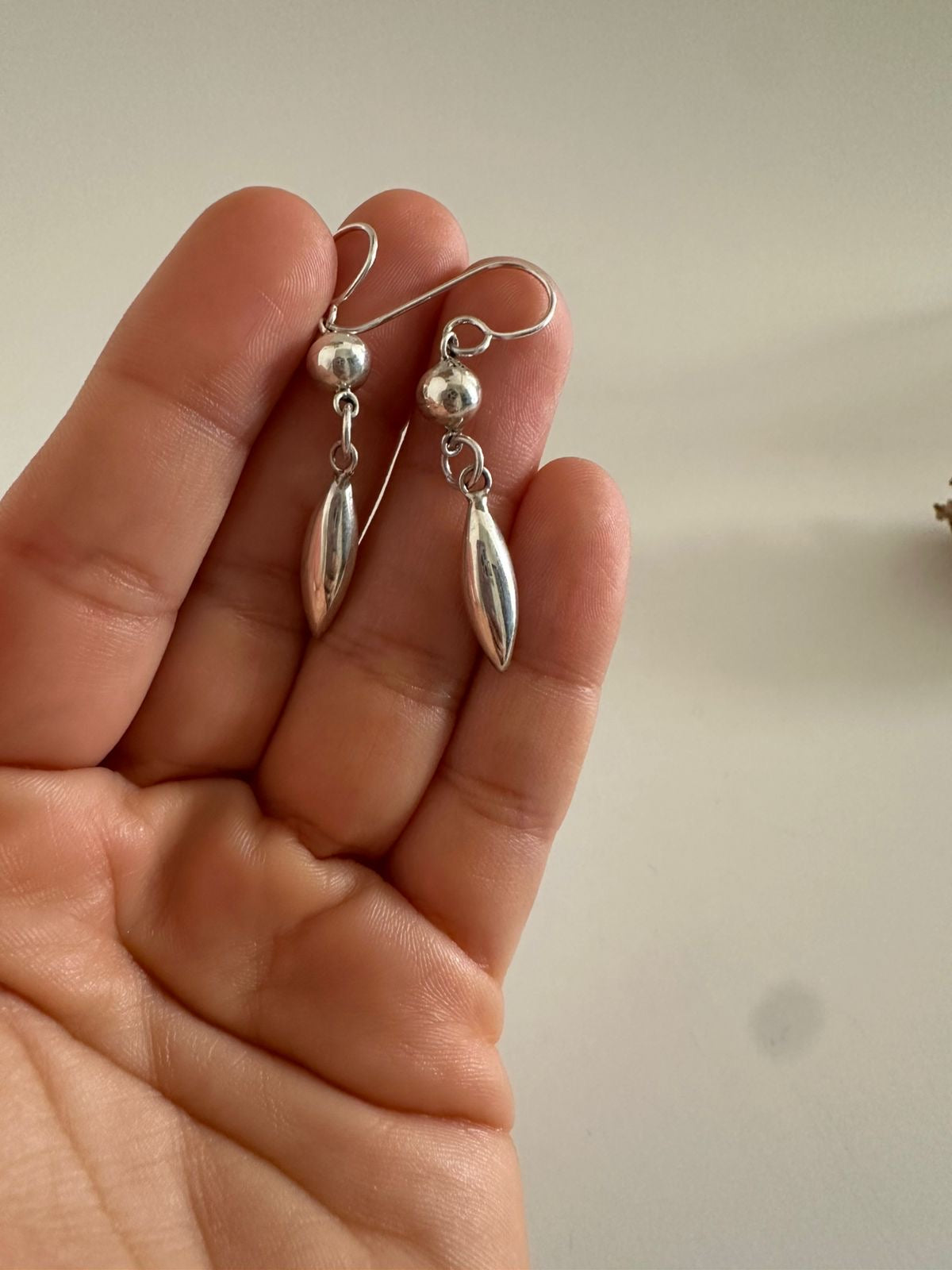 Aretes de plata Luces