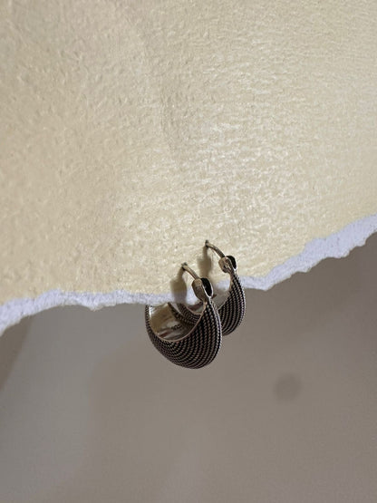 Argollas de Plata Vintage