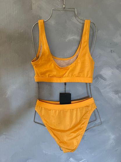 Traje de baño Mostaza