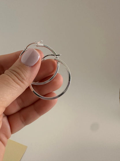 Argollas de Plata lisas