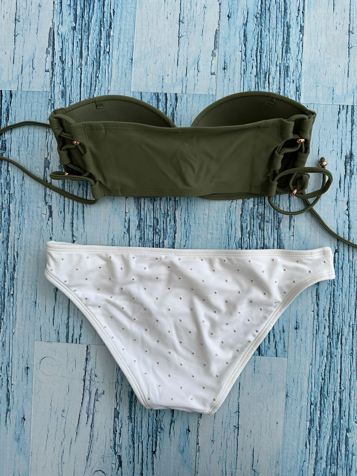 Bikini Strapless Green