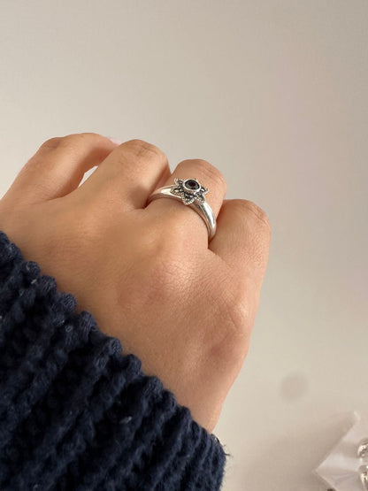 Anillo de plata Sunflower