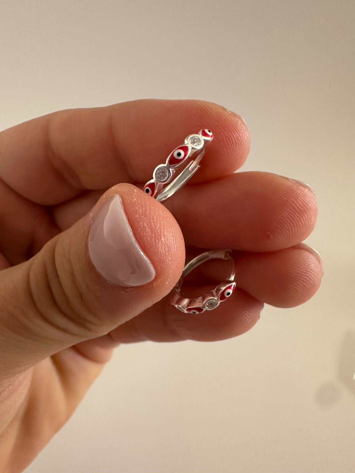 Aretes de plata Eyes