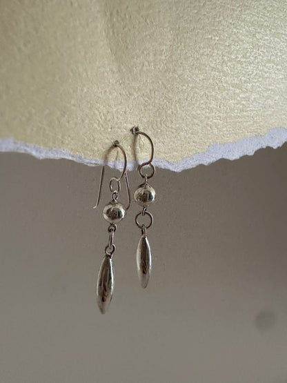 Aretes de plata Luces