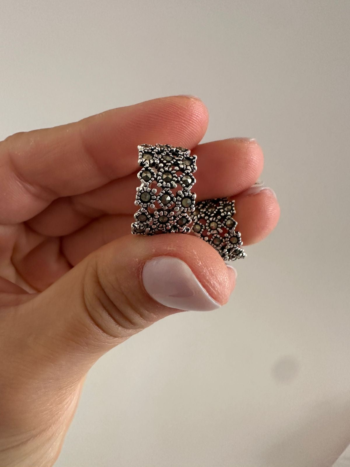 Aretes de plata Chic