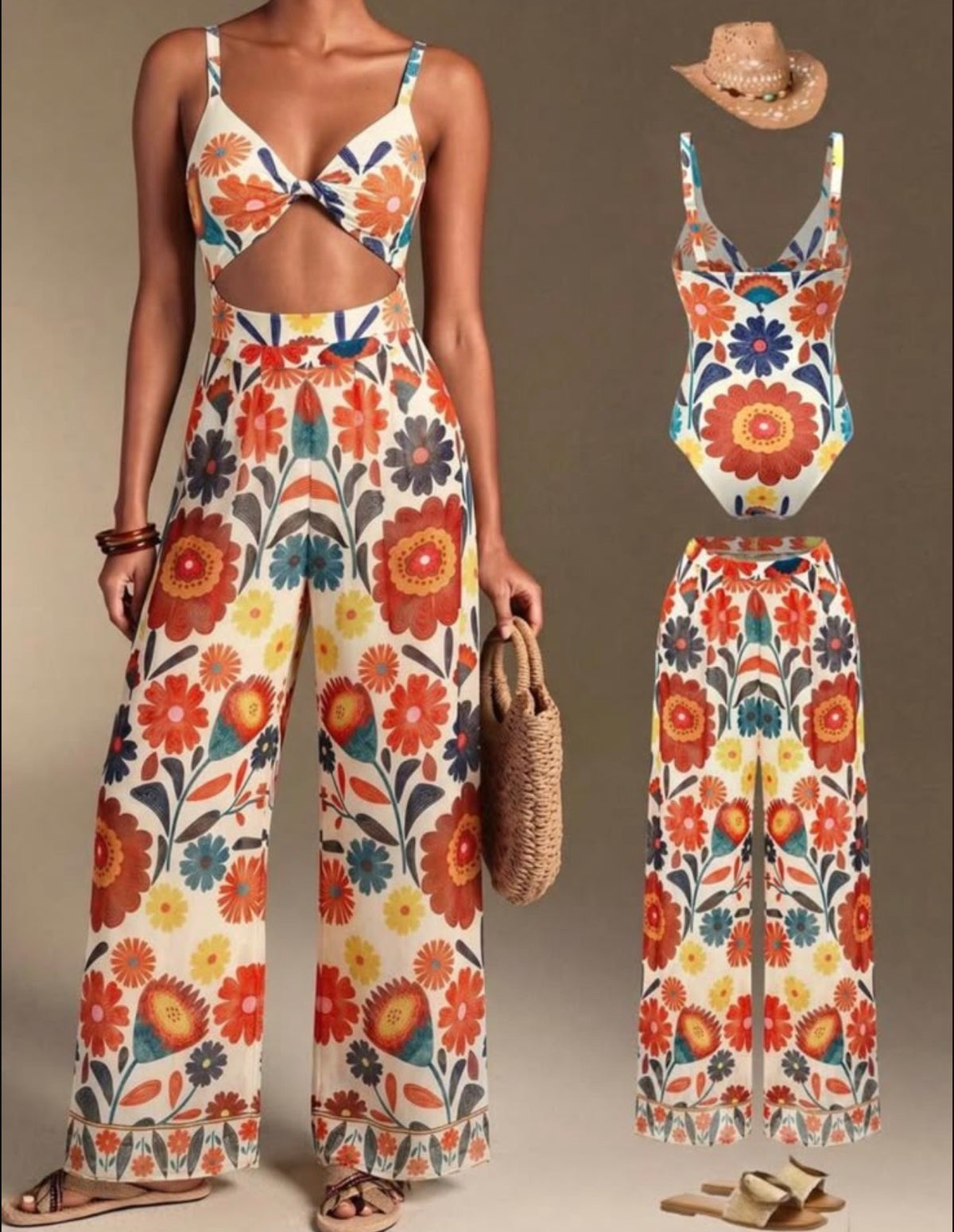 Traje de baño Flora
