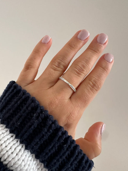 Anillo de plata Petite