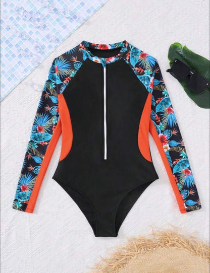 Traje de baño tropical