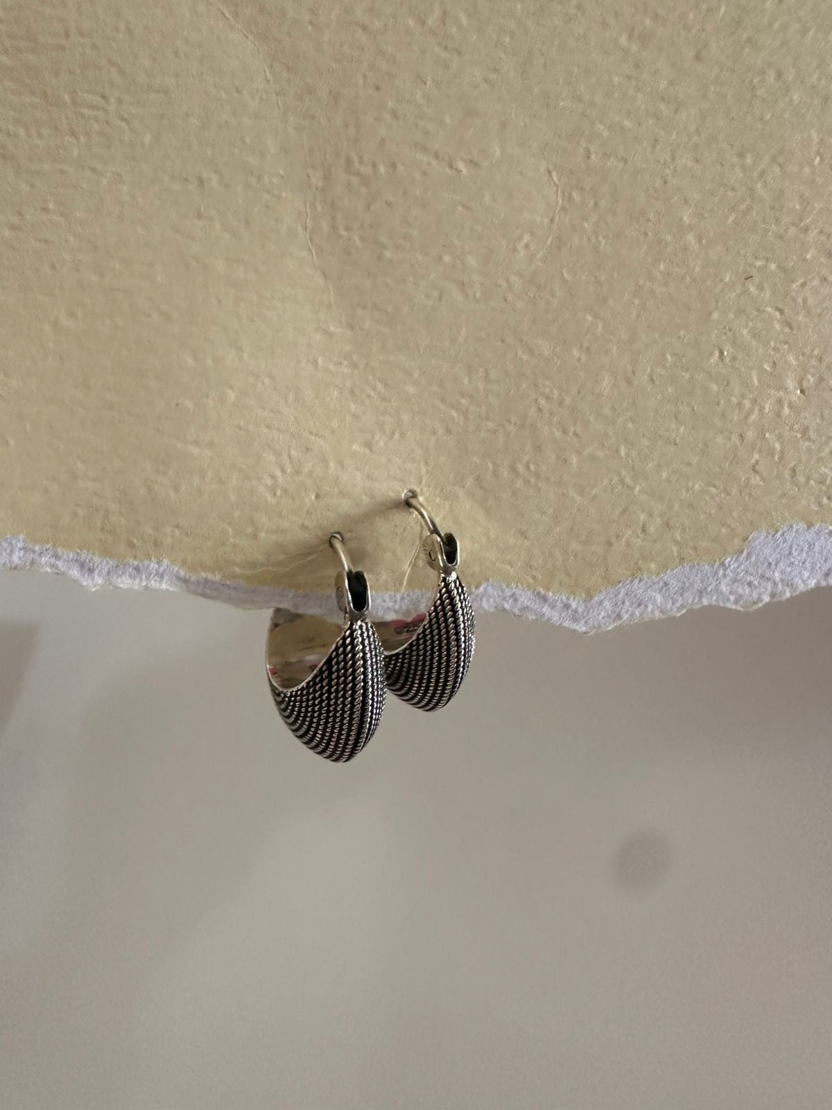 Argollas de Plata Vintage