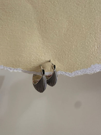 Argollas de Plata Vintage