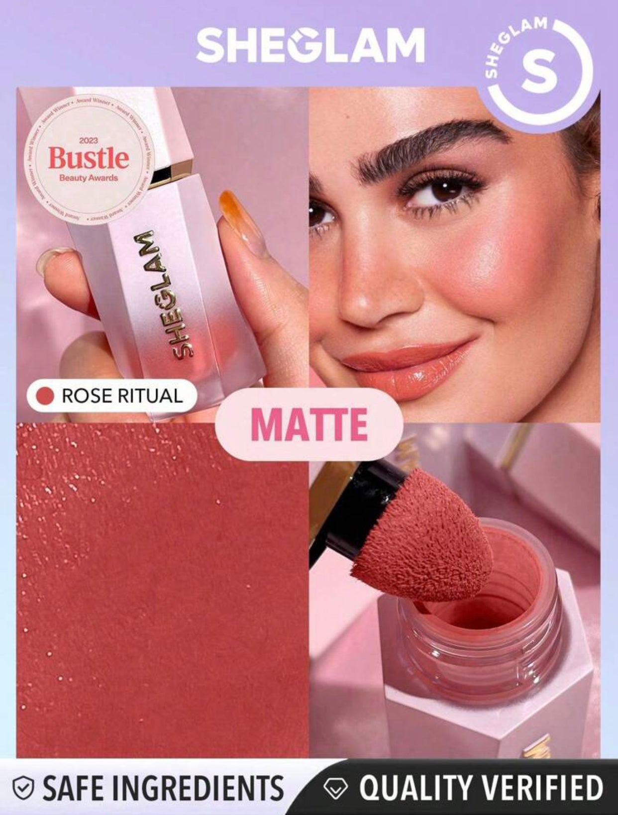 SHEGLAM Rubor líquido Matte