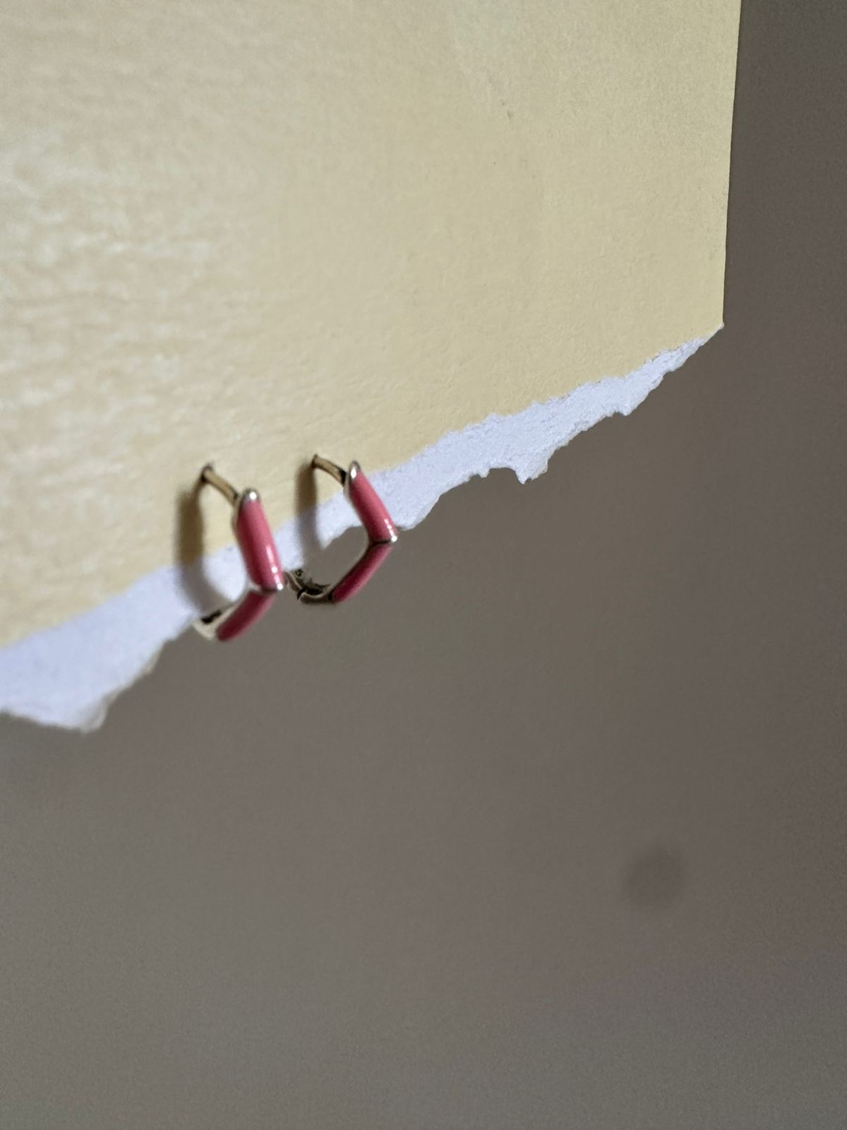 Aretes de plata Pinky