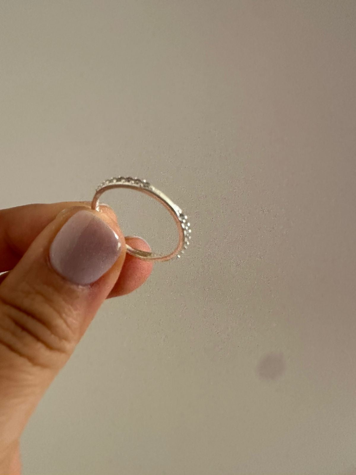Anillo de plata Petite